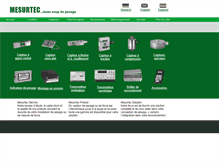 Tablet Screenshot of mesurtec.com